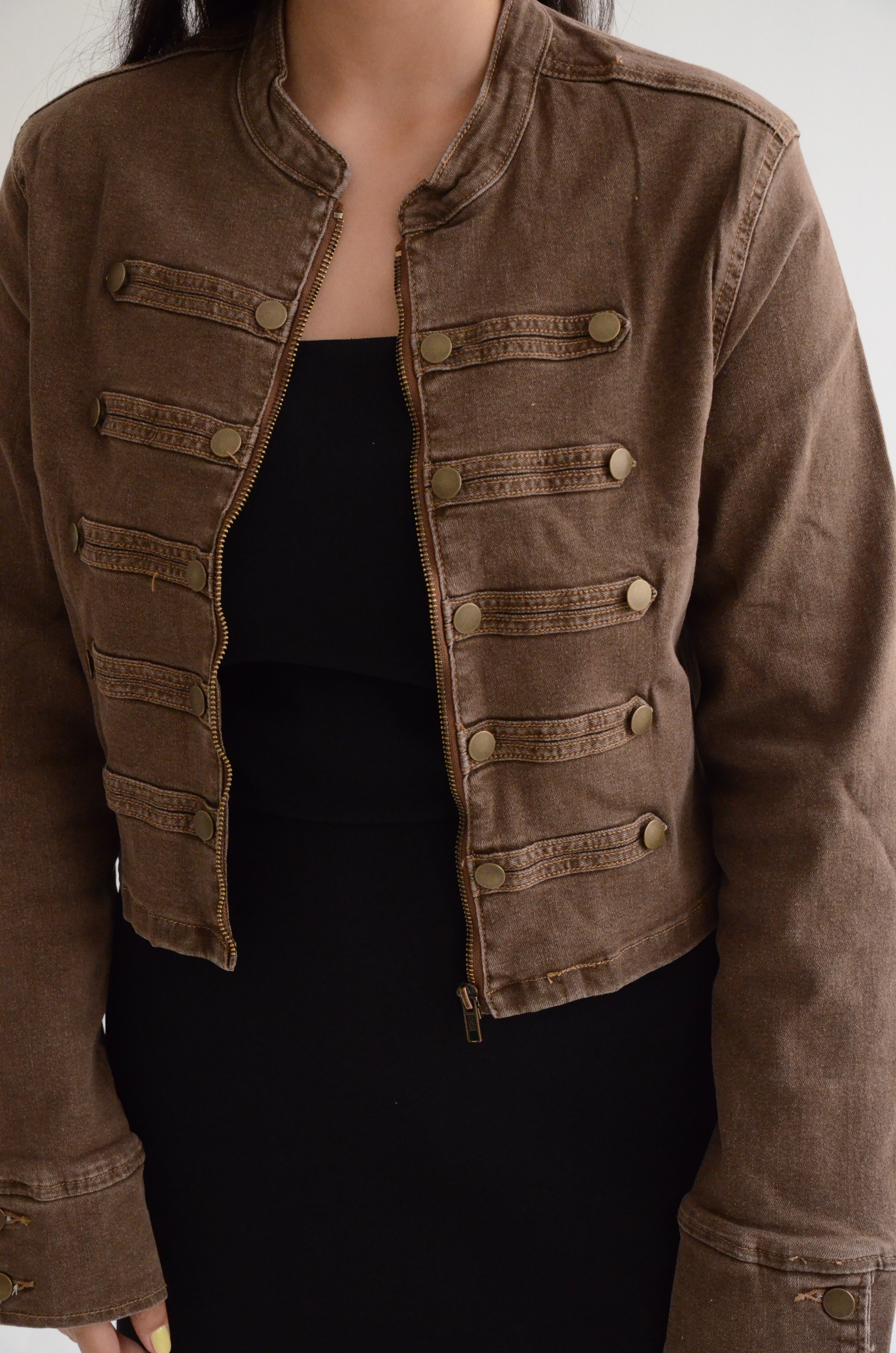 Chaqueta Napoleón Brown
